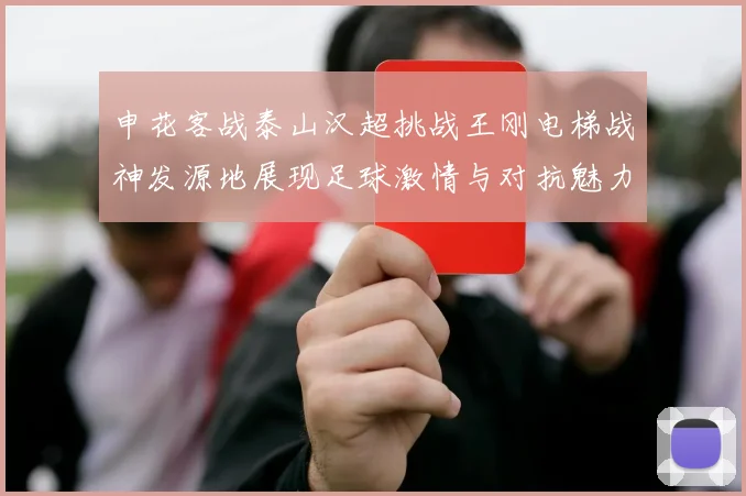 申花客战泰山汉超挑战王刚电梯战神发源地展现足球激情与对抗魅力