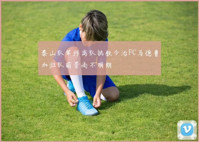 泰山队军师离队执教今治FC马德鲁加归队前景尚不明朗